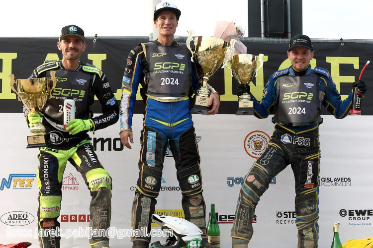 Die Top-3 des Challenges 2023 (v.l.): Martin Vaculik, Jason Doyle und Szymon Wozniak