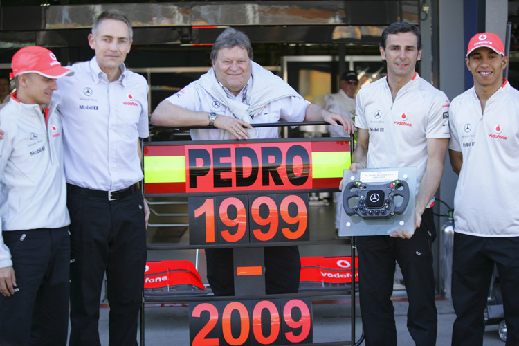 Wer gesellt sich 2010 zum McLaren-Gruppenfoto?