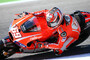 Nicky Hayden mit dem alten Chassis