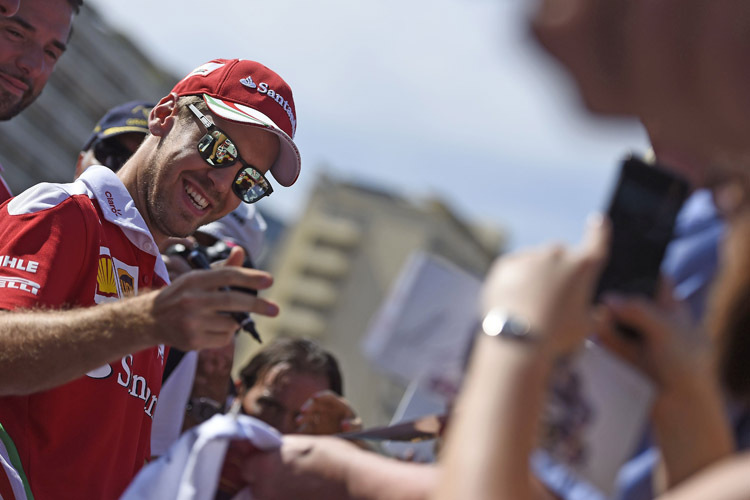 Sebastian Vettel: «Es ist unglaublich wichtig, das Timing beim Bremsen und Einlenken richtig hinzubekommen»