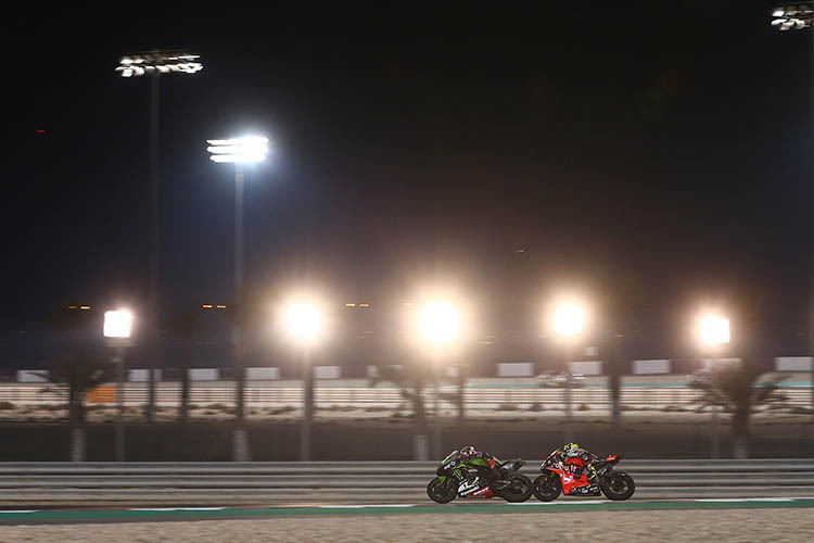 Superbike-WM in Katar 2019: Rea und Bautista sind an Flutlicht gewöhnt