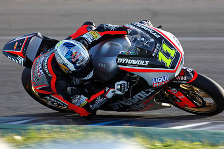 Sandro Cortese auf der 2015-Kalex in Jerez