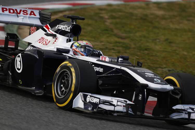 Pastor Maldonado im neuen FW35