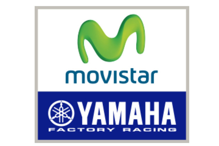 Das neue Logo von MoviStar Yamaha