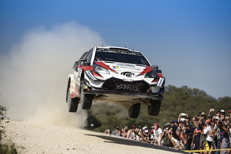 Ott Tänak, der Überflieger in Argentinien