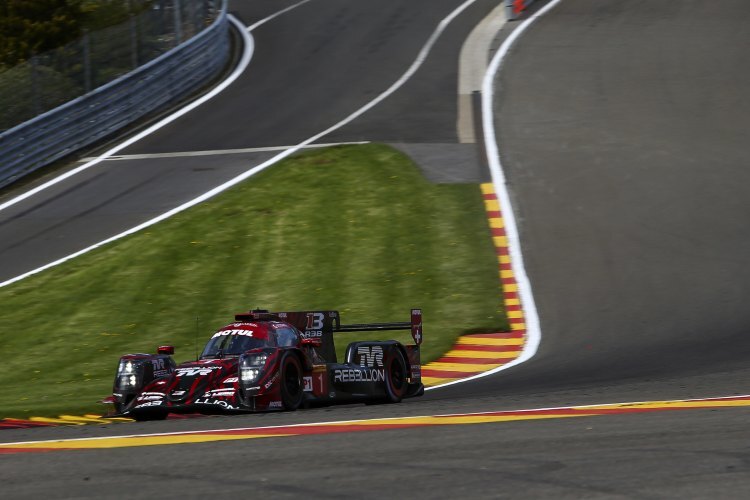 Der Rebellion R13 von André Lotterer, Neel Jani und Bruno Senna