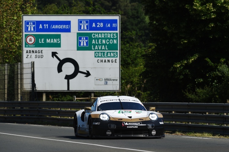 Der Werks-Porsche 911 RSR bei den 24h von Le Mans 2019