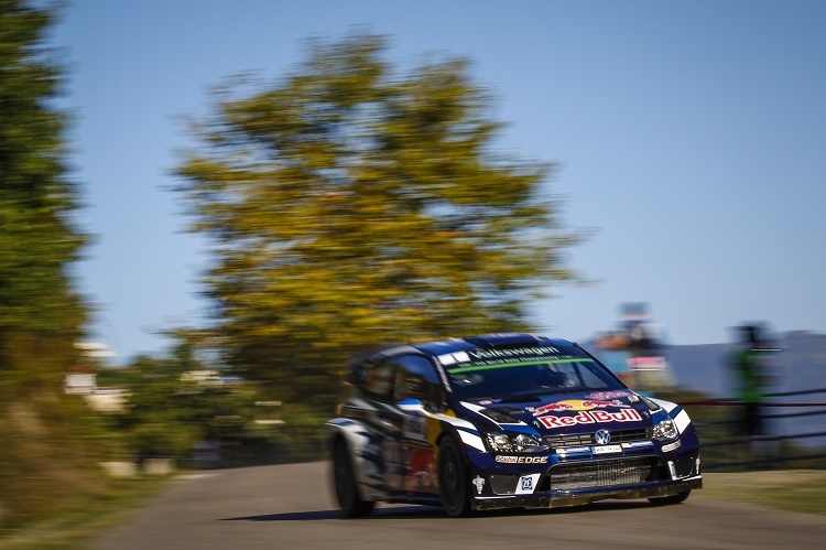 Reine Gewohnheit - Sébastien Ogier führt beim Heimspiel