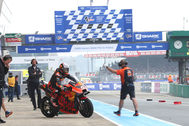 Johann Zarco in Le Mans