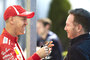 Sebastian Vettel und Christian Horner