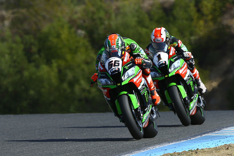 Kampf um die Rangordnung: Tom Sykes vor Jonathan Rea