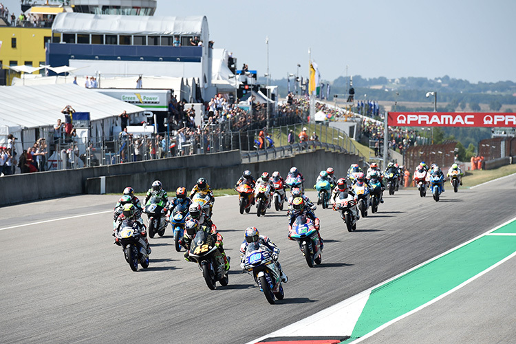 Moto3-Start auf dem Sachsenring: 2019 gibt es nach den freien Trainings ein Q1 und ein Q2