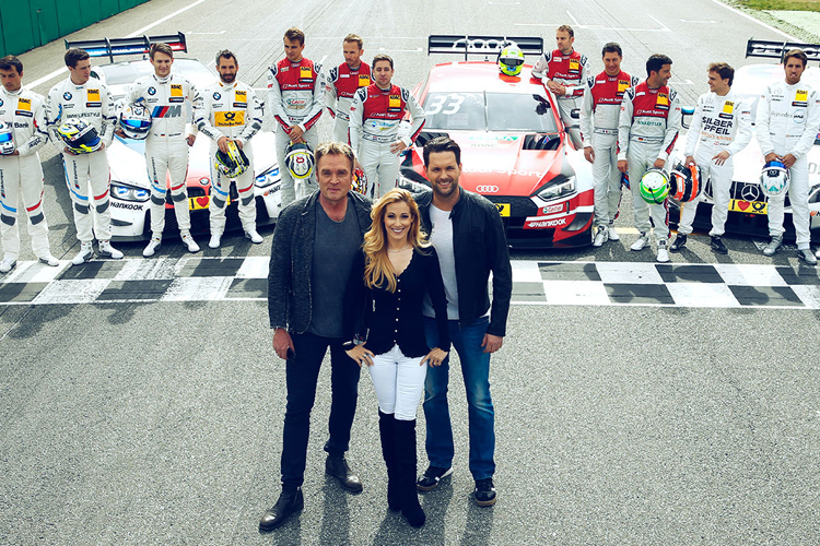 Das ran-Racing-Team Eddie Mielke, Andrea Kaiser und Matthias Killing