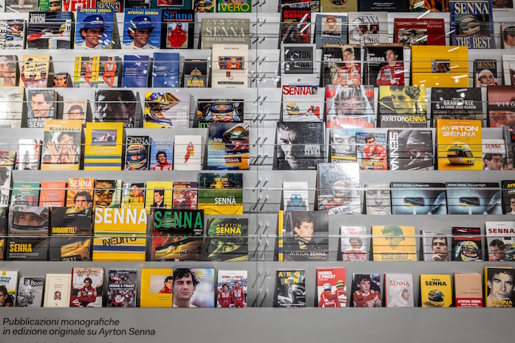 Über Ayrton Senna sind viele Bücher verfasst worden