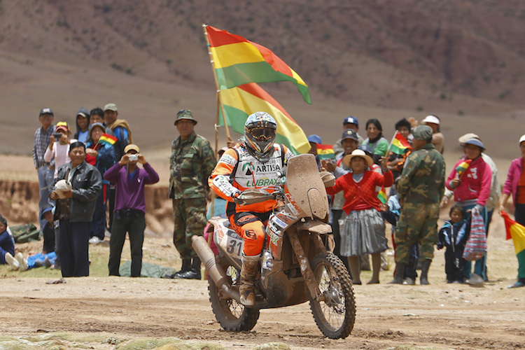 Pablo Quintanilla fährt eine tolle Rallye Dakar 2015