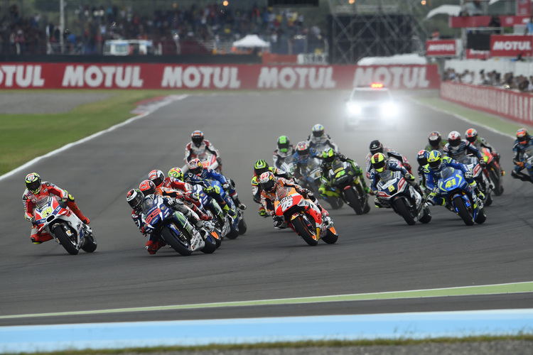 Die MotoGP-Asse werden drei weitere Jahre in Las Termas zu sehen sein