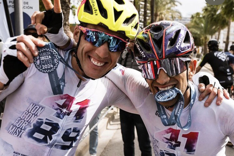 Aleix Espargaró und Jorge Martín: Finisher der Vuelta Ibiza 2024.