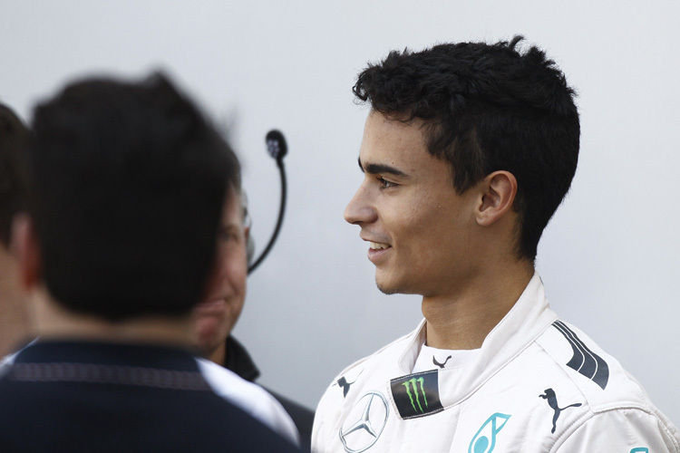 Pascal Wehrlein: «Es war kein Problem, mich umzustellen, denn ich sitze so oft im Mercedes-Simulator, dass ich mich an dieses Lenkrad gewöhnt habe»