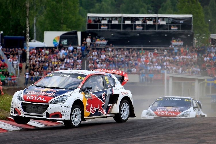 Sébastien Loeb im Peugeot 208 WRX