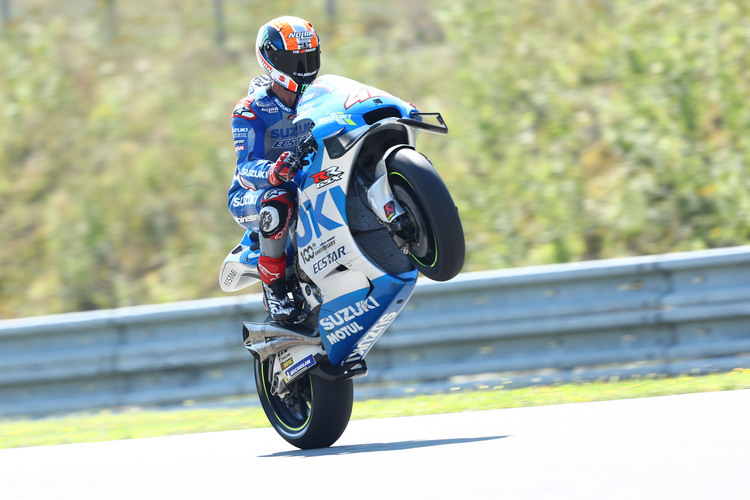 Alex Rins hat wieder Spaß am Motorradfahren