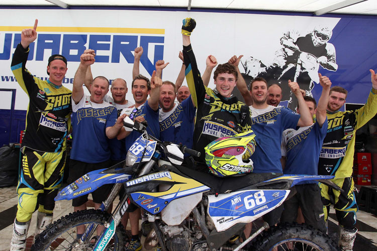 Jamie McCanney: Vorzeitiger Titel-Jubel mit dem Husaberg-Team