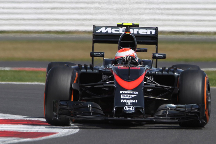 Jenson Button im McLaren-Honda