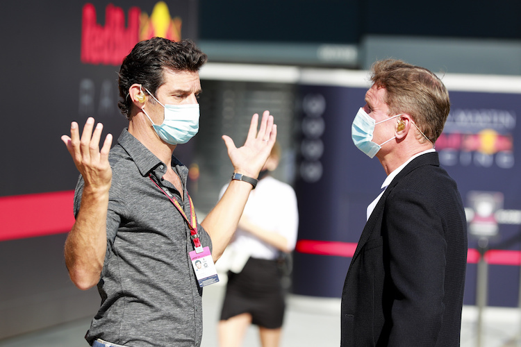 Mark Webber und David Coulthard