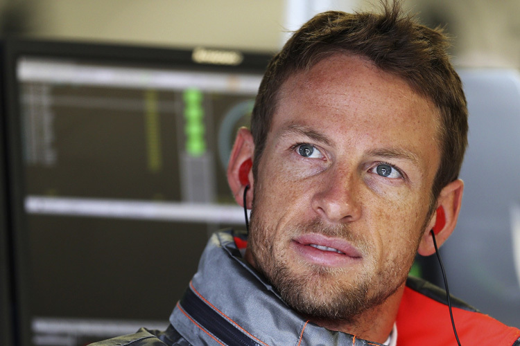 Jenson Button was surprised by McLaren's decision to choose Kevin Magnussen as his 2014 team-mate