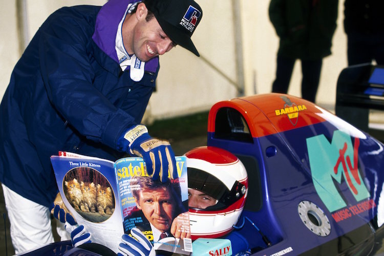 David Brabham und Roland Ratzenberger