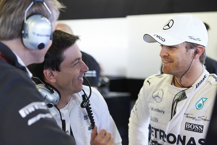 Toto Wolff und Nico Rosberg arbeiten weiter zusammen