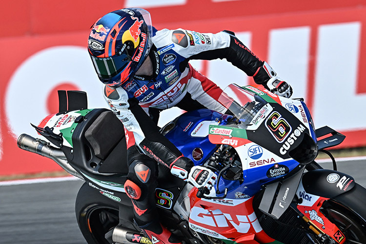 Stefan Bradl im FP1 in Assen mit der LCR-Honda