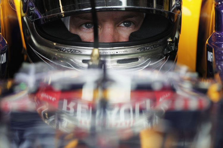 Sebastian Vettel: Volle Konzentration aufs Rennen