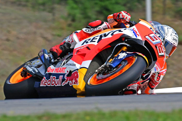 Marc Márquez auf der Repsol-Honda in Brünn