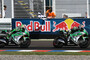 Hiroshi Aoyama auf der Honda RCV1000R vor Teamkollege Nicky Hayden