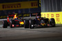 Daniil Kvyat im Zweikampf mit Max Verstappen