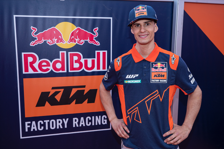 Ab 2023 ein Red Bull-KTM-Werksfahrer: Andrea Adamo