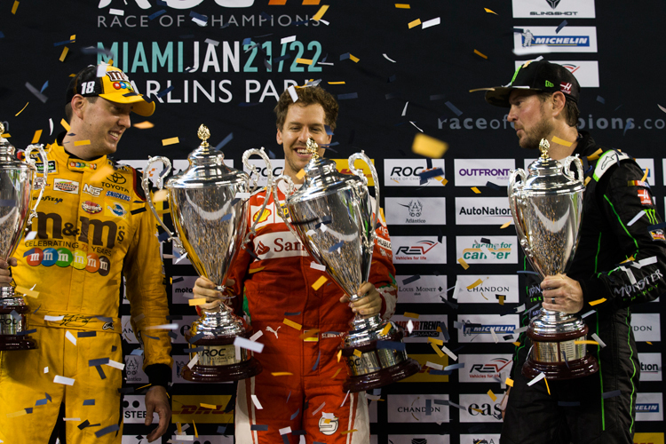 Vettel feiert den siebten Triumph