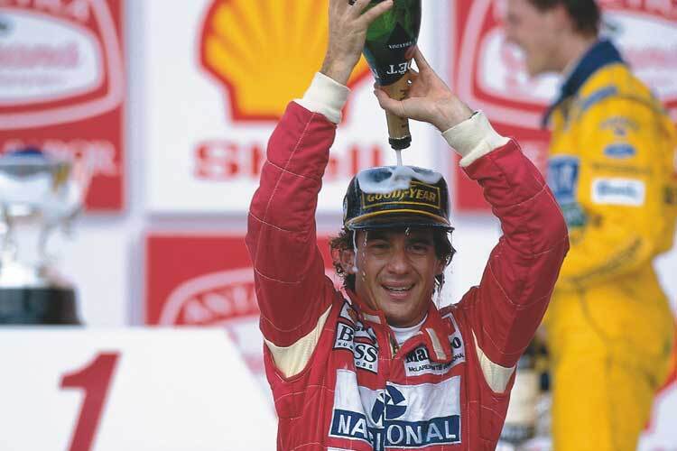 Ayrton Senna ist für viele Fans noch immer der beste Rennfahrer aller Zeiten