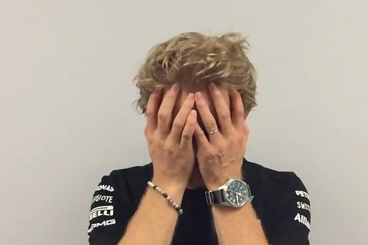 Glücklich, aber auch verzweifelt: Nico Rosberg