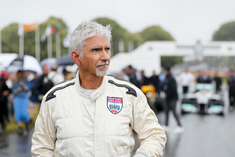 Damon Hill 2019 beim Goodwood Festival of Speed