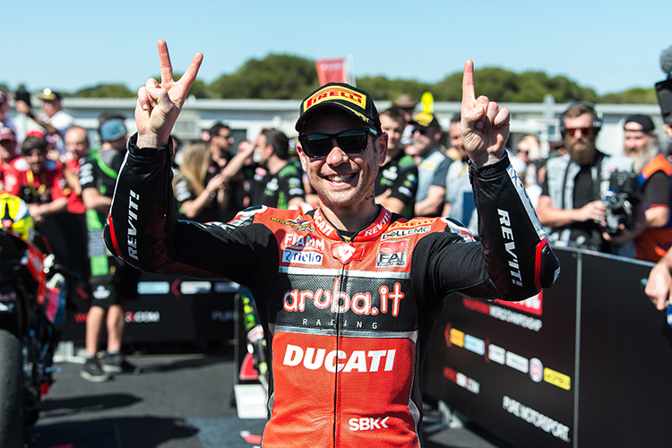 Stark: Drei Siege für Alvaro Bautista und Ducati in Australien