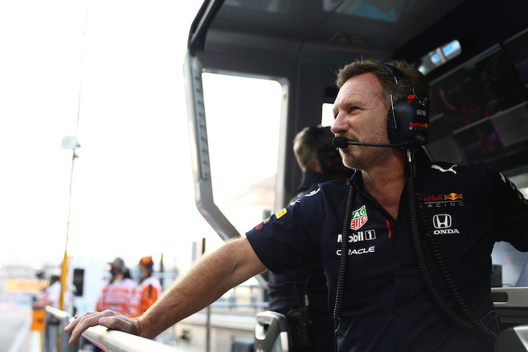 Red Bull Racing-Teamchef Christian Horner 