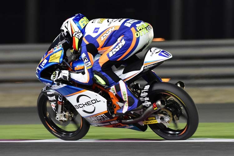 Philipp Öttl auf seiner Werks-KTM in Katar