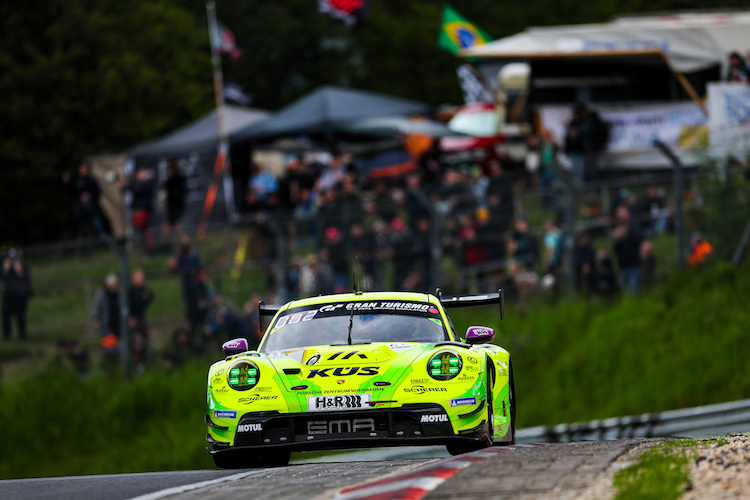 Laurens Vanthoor im Grello Porsche