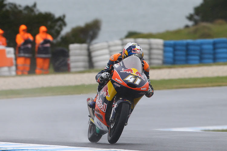 Brad Binder machte der Regen nichts aus