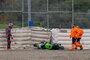 27 Minuten vor Testende stürzte Tom Sykes