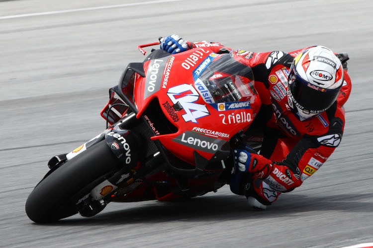 Andrea Dovizioso beim Sepang-Test