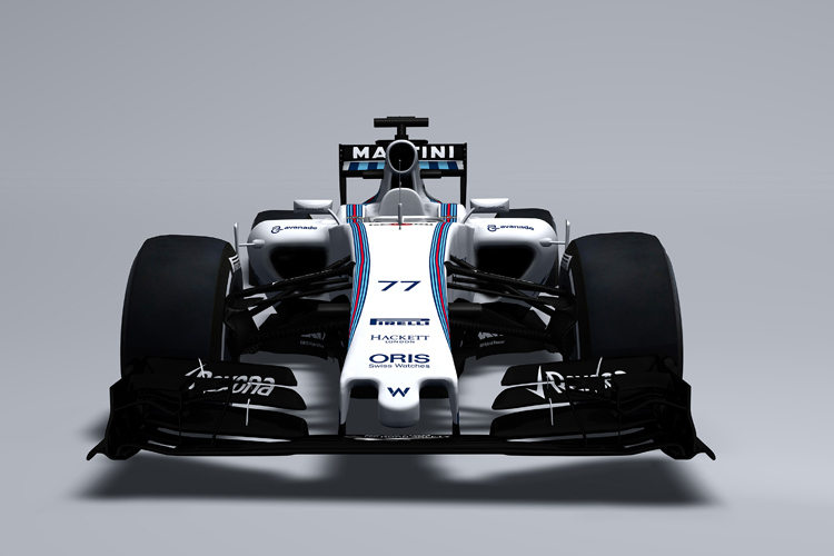 Williams veröffentlichte die ersten virtuellen Bilder des FW37 bereits in dieser Woche