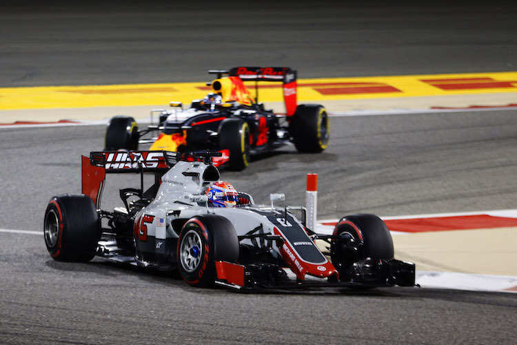 Romain Grosjean in Bahrain auf dem Weg zum fünften Platz