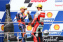 Podest in Sepang: Sieger Luis Salom mit Oliveira
